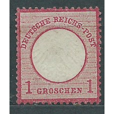 Alemania Imperio Correo 1872 Yvert 4 (*) Mng