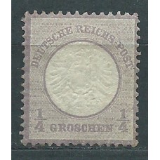 Alemania Imperio Correo 1872 Yvert 13 * Mh