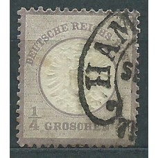 Alemania Imperio Correo 1872 Yvert 13 usado