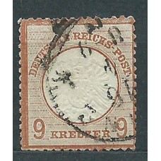 Alemania Imperio Correo 1872 Yvert 24 usado