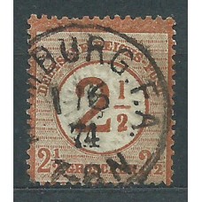 Alemania Imperio Correo 1874 Yvert 28 usado