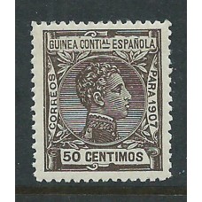 Guinea Sueltos 1907 Edifil 51 * Mh