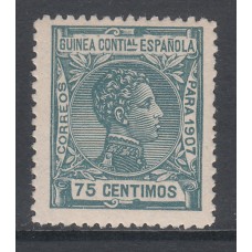 Guinea Sueltos 1907 Edifil 52 ** Mnh