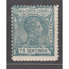 Guinea Sueltos 1907 Edifil 52 * Mh