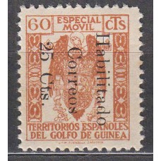 Guinea Sueltos 1939 Edifil 259E (*) Mng