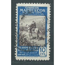 Marruecos Sueltos 1949 Edifil 313 usado