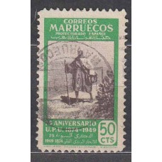 Marruecos Sueltos 1949 Edifil 317 usado