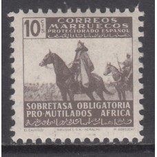 Marruecos Sueltos Beneficencia Edifil 24 ** Mnh