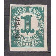 Tanger Sueltos 1937 Edifil 85 ** Mnh