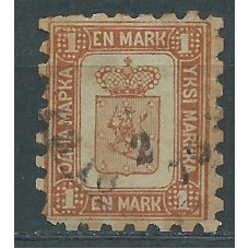 Finlandia - Correo 1866-70 Yvert 10 o Usado