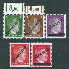 Austria - Correo 1945 Yvert 534/8 ** Mnh