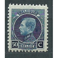 Belgica - Correo 1921 Yvert 187 ** Mnh Alberto I