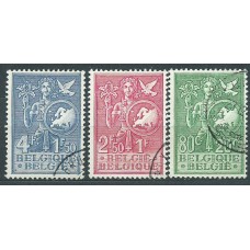 Belgica - Correo 1953 Yvert 927/9 usado