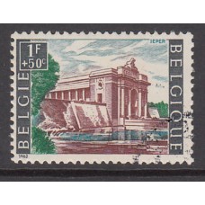 Belgica - Correo 1962 Yvert 1239 usado Puerta de Menin