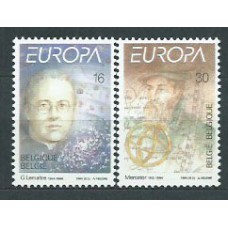 Belgica - Correo 1994 Yvert 2551/2 ** Mnh Europa