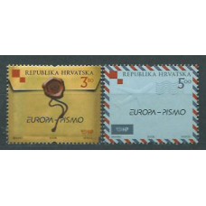 Croacia - Correo 2008 Yvert 808/9 ** Mnh Europa