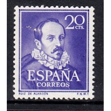 España II Centenario Sueltos 1950 Edifil 1074 ** Mnh