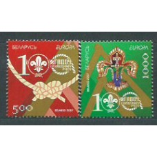 Bielorusia - Correo 2007 Yvert 587/8 ** Mnh Scoustismo