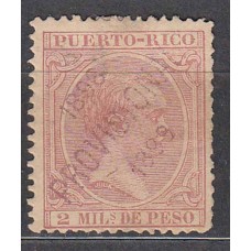 Puerto Rico Sueltos 1898 Edifil 169 * Mh