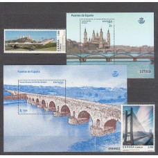 España II Centenario Correo 2013 Edifil 4816/9 ** Mnh