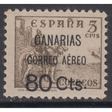Canarias Correo 1937 Edifil 25 * Mh