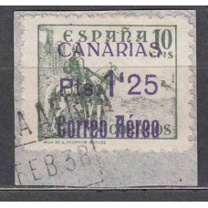 Canarias Correo 1938 Edifil 39 Usado