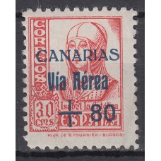 Canarias Correo 1938 Edifil 50 ** Mnh