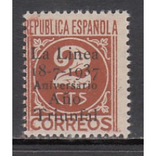 Locales Patrióticos La Linea 1937 Edifil 33 ** Mnh