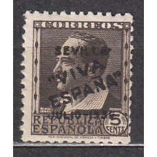 Locales Patrióticos Sevilla 1936 Edifil 3 ** Mnh