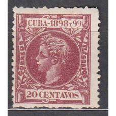 Cuba Sueltos 1898 Edifil 168 * Mh