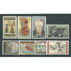 Grecia - Correo 1961 Yvert 743/50 * Mh Arte Minoico