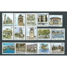 Grecia - Correo 1988 Yvert 1680/94A ** Mnh Ciudades griegas