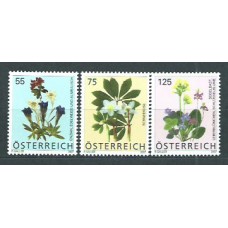 Austria - Correo 2007 Yvert 2458/60 ** Mnh Flores