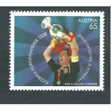 Austria - Correo 2008 Yvert 2606 ** Mnh Deportes fútbol