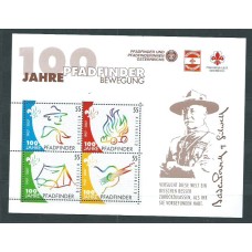 Austria - Hojas Yvert 40 ** Mnh Scouts