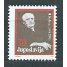 Yugoslavia - Correo 1988 Yvert 2161 ** Mnh M. Krlesa