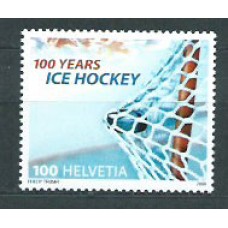 Suiza - Correo 2008 Yvert 1977 ** Mnh Deportes hockey