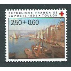 Francia - Correo 1991 Yvert 2733 ** Mnh  Cruz roja