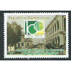 Dominicana - Correo 2015 Yvert 1828 ** Mnh Cámara de comercio