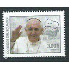 Ecuador - Correo 2015 Yvert 2623 ** Mnh Personaje Papa Francisco