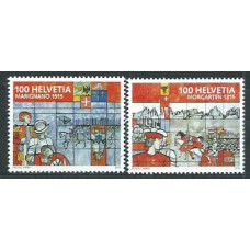 Suiza - Correo 2015 Yvert 2316/17 ** Mnh