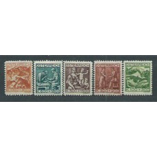 Austria - Correo 1924 Yvert 326/30 ** Mnh