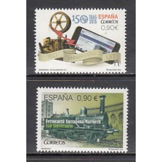 España II Centenario Correo 2015 Edifil 4999/5000 ** Mnh