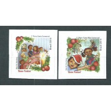 Brasil - Correo 2014 Yvert 3366/67 ** Mnh Navidad