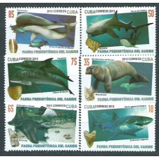 Cuba - Correo 2015 Yvert 5382/87 ** Mnh Fauna prehistórica