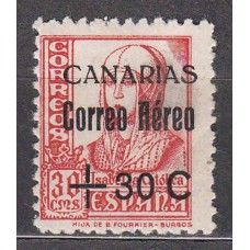 Canarias Correo 1938 Edifil 40 ** Mnh