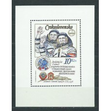 Checoslovaquia - Hojas 1980 Yvert 46 ** Mnh Astro