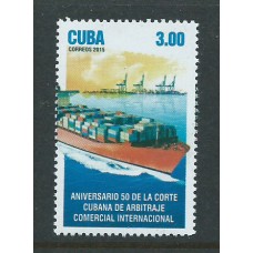 Cuba - Correo 2015 Yvert 5428 ** Mnh Barco