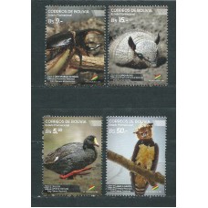 Bolivia - Correo 2015 Yvert 1574/77 ** Mnh Fauna