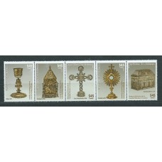 Dominicana Correo 2015 Yvert 1882/86 ** Mnh Arte religioso